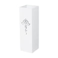 thumbnail image 4 of Soporte para paraguas, soporte para paraguas, cubo de almacenamiento independiente, ahorra espacio, contenedor de almacenamiento para sombrillas en la entrada. loto blanco, 4 of 9