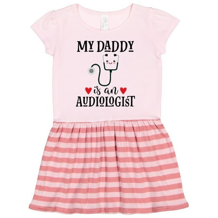 

Inktastic Audiologist Daddy Gift Toddler Girl Dress