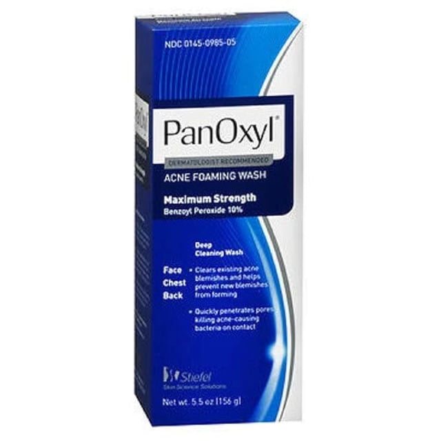PanOxyl Acne Wash de máxima potencia 3 x 163 g