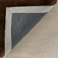 thumbnail image 3 of Rugs USA Fritz Checkered Wool Area Rug, 5' x 8', Fritz Brown, 3 of 10