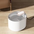 thumbnail image 6 of Automatic Cat Water Fountain, Water Dispenser, Night Light USB Quiet 3L Drinking Fountain for Kitten, Pet Supplies White, 6 of 7