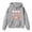 Grey, variant on HXWCHs Sweatshirts for Toddler Boys Girls Heart Print Cute Preppy Sweatshirt Long Sleeve Pullover Hooded Tops Size: 9-10 Years Black