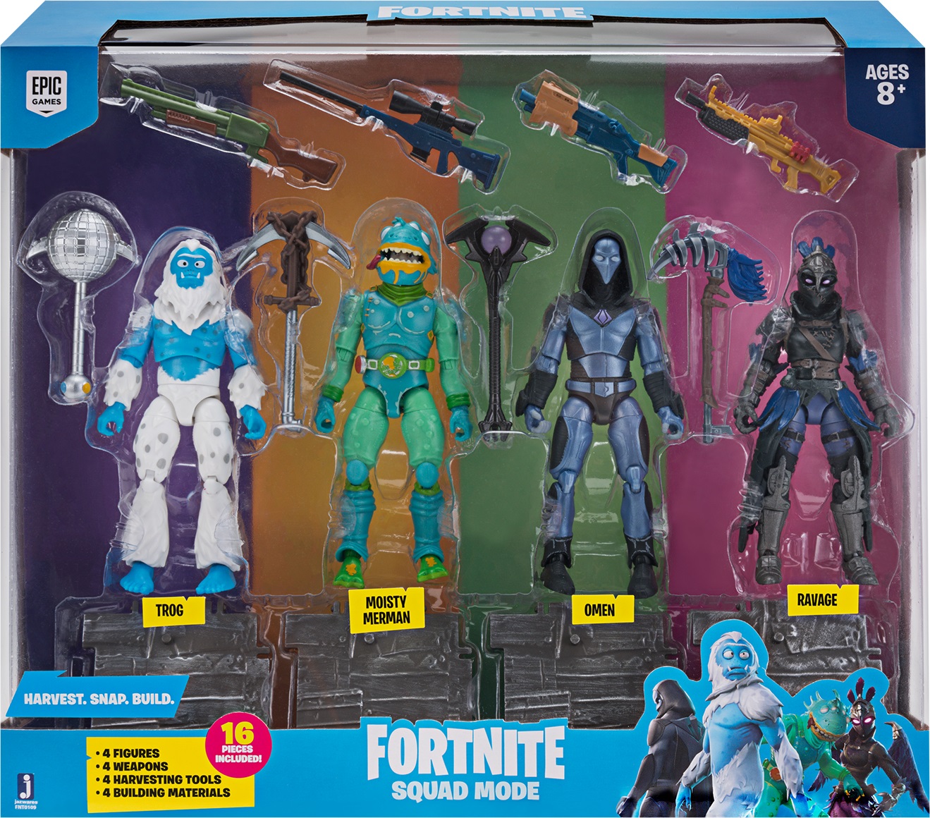 Fortnite Squad Mode 4 Figure Pack Series 2 Walmart Fortnite Squad Mode 4 Figure Pack Series 2 Walmart