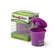 Brew & Save Reusable Coffee Filter for Keurig 1.0 and 2.0 Brewers, Purple