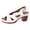 White, variant on Platform Heels for Women Open Toe Cut out Bowknot Chunky Heeled Sandals Comfortable Ankle Strap Wedding Party Dress Shoes Silver Size 8.5