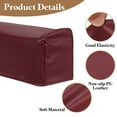thumbnail image 3 of 2Pack PU Leather Armrest Covers, Stretch Arm Slipcovers, Dark Brown, 3 of 6