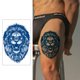 thumbnail image 1 of Tatuajes De Tinta De Jugo Tatuaje arte impermeable búho León arte pegatinas Kit Cool para niños niñas pareja amante Ndcxsfigh Libre de BPA, 1 of 4