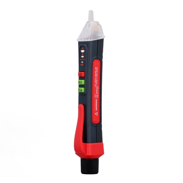 Probador de Voltaje, Detector de Voltaje de CA Multifuncional NCV 12-1000 V Tipo Pluma Probador de Voltios Pluma de Prueba de Línea de Circuito para Reparación