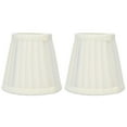 thumbnail image 2 of Lamp Shades For Table Lamps, Chandelier Shades Barrel Fabric Lampshade Lamp Shades Clip On Bulb 2 Pcs Clip On Ceiling Shades  For Cailing Lamp Bedside Lamp PX07,PX30,PX31,PX33, 2 of 8
