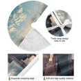 thumbnail image 2 of FMSHPON Cityscape Skyscrapers Xmas Christmas Tree Skirt Stand Mat for Holiday Party Decoration Indoor Outdoor 36 inches, 2 of 6