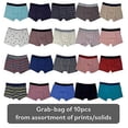 thumbnail image 4 of Andrew Scott 10 Pack of Men's Cotton - Stretch Boxer Briefs, 4 of 6