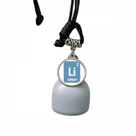 

Li Lithium Checal Element Science Wind Chimes Bell Car Pendant