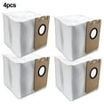 thumbnail image 1 of 4 Pack Dust Bags for AutoVac Nova iHRV6-BLK Self Empty Robot Vacuum Replacement Accessory Parts, 1 of 8