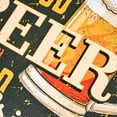 thumbnail image 4 of American Art Decor Good Beer, Good Friends Round MDF Wall Plaque - 20" x 20" x 0.35", 4 of 6