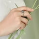 thumbnail image 2 of 2 anillos giratorios budistas tibetanos con rueda de oración OM, anillo Mantra de loto de latón, anillos de dedo de la suerte Ropa, zapatos y accesorios Miscelánea Anillo retro de plata antigua, 2 of 6