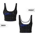 thumbnail image 4 of Yiaed Mathematica Science Print Ladies Waistcoat Women Sports Vest Vest Sports Women Sports Top Yoga Vest for women-XX-Large, 4 of 8