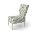 thumbnail image 3 of Designart "Simply Sculptural" Beige Abstract Upholstered Accent Chair - Modern Arm Chair For Bedroom, 3 of 7
