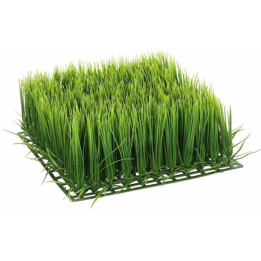 Vickerman 11 X 11 Artificial Square Green Grass Mat 4 5 High