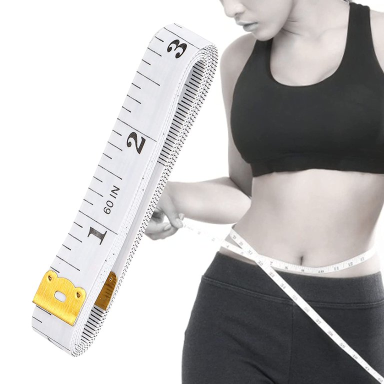 Soft Tape Measure,measuring Tape Body Sewing Waist Bra Head Circumference  For Body Measurement Sewing Tailor Cloth Knitting Home Craft Vinyl  Ruler,60