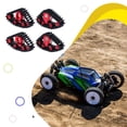 thumbnail image 2 of fastboy 4pieces Snow Tires Sets Simulate Carload Tracks Wheel Sandmobile Conversion 4Pcs For 1/18 RC Crawler Car T RX-4M Red XZ-001R, 2 of 6