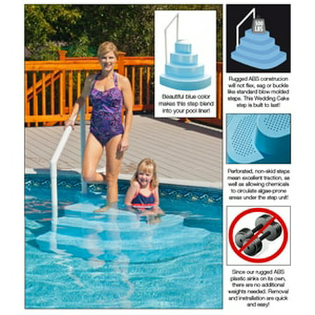 Wedding Cake Step For Above Ground Swimming Pools