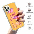 thumbnail image 2 of All You Need is Love Bible Verse Case for iPhone 14 Pro ,Aesthetic Art Design Pattern TPU Shock Proof Cover Case, 2 of 5