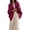 Hot Pink #007, variant on Women Retro Open Front Hoodie Cardigan Oversized Sweatshirt Long Bat Sleeve Patchwork Jackets Fall Trendy Outfit M