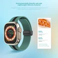 thumbnail image 5 of Magnetic Strap for Apple watch Silicone Bracelet Ultra 2 band 44mm 45mm 49mm 40mm 41 42mm 38mm for iWAtch Series 9 8 7 6 5 SE correa (BHS,38mm 40mm 41mm), 5 of 7