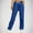Blue-01, variant on LIBRCLO Womens Sweatpants with Pockets Comfortable Outdoor Casual Elastic Waist Solid Color Fall Winter Breathable Jogger Pants for Workout,Running
