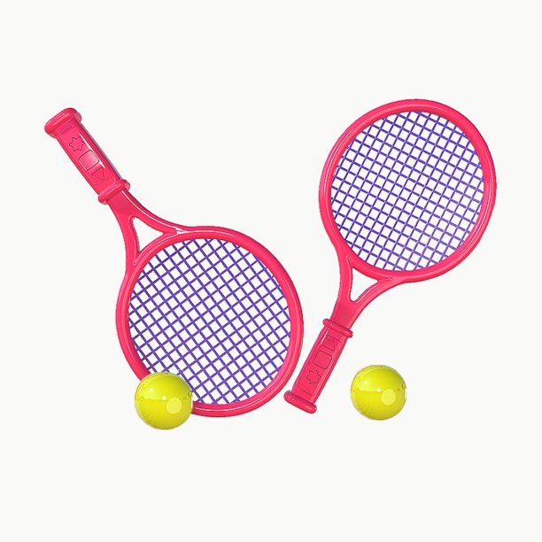 Raqueta de bádminton para niños - Juego de raquetas de bádminton para niños con bádminton Perfecto para jugadores principiantes Juego deportivo Al aire libre Interior Fintness Zhivalor CPB-DE-WX386-1