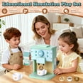 thumbnail image 4 of Beefunni Coffee Maker Toy Set for Kids, Wooden Kitchen Accessories Coffee Play Set, Pretend Play Toy for Toddlers Girls Boys Age 3 4 5 6 Years Old, Birthday Gift, 4 of 6