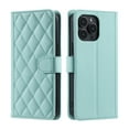 thumbnail image 2 of for iPhone 12 Pro/12 Wallet Case, Premium PU Leather Magnetic Flip Folio Case with Wrist Strap Credit Card Holder for Women Men Crossbody Strap Phone Case Cover for iPhone 12 Pro/12, Mint, 2 of 8
