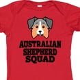 thumbnail image 4 of Inktastic Dog Australian Shepherd Squad Boys or Girls Baby Bodysuit, 4 of 5