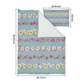 thumbnail image 5 of Pioneer Flower Duvet Cover and Pillowcase Set for Single Bedding, Bedroom Accessories for Kids Teens, 5 of 5