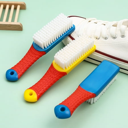 

Cleaning Brush Long Handle Ergonomic Handgrip Anti-scratch Plastic Versatile Wear-resistant Shoes Cleaner Brush Housework Tools