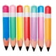 thumbnail image 1 of 7 lápices inflables de PVC para el regreso a clases, accesorios inflables para lápices gigantes, lápices inflables grandes, decoración para aulas, 1 of 7