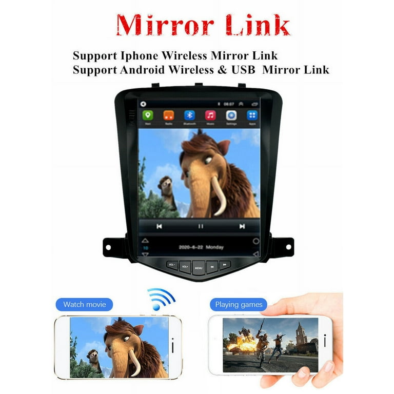 Autoradio Android Auto E CarPlay Per Chevy Cruze 2009-2015 | Display 9" IPS | Octa Core 3G+32G - Foto 4