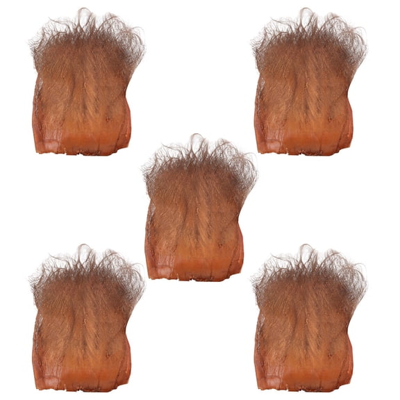 Luxshiny 5-Pack Brown Sewer Pipe Covers with Natural Look, Decorative Greenery Wraps for Indoor and Outdoor Garden Decoration