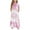 Style4-Pink girls dresses, variant on Girls Dresses Size 10-12 Boho Ruffle Sleeve Tiered Crewneck Dresses for Kids Size 3 T Smocked Sundresses Casual Sleeveless Maxi Dress Vestidos Para NiñAs De 5 AñOs 5 Years