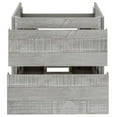 thumbnail image 6 of Fresca Formosa 58" Wall Hung Double Sink Modern Bathroom Cabinet in Ash, 6 of 13