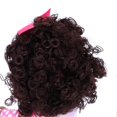 thumbnail image 4 of Vinyl Lifelike Baby Play Doll African Girl Dolls Simulation Children Kids Toddler Doll Toy Q8‑046C, 4 of 4