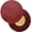 Wine-red, variant on 2PC 16in Round Bar Stool Cover Watedrproof Faux Leather Stool Slipcover Anti-Slip Round Seat Cover Coffee