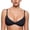 50#Black, variant on Women's Balconette Bra - Lightly Underwire Tshirt Demi Bras Supportive Wine 34