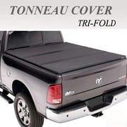 Tri-Fold Tonneau Cover Fits For Dodge For Ram 1500 2009-2017 5.8ft Rear Cover