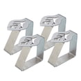 thumbnail image 1 of Uinagy Nappe en Acier Inoxydable Clip 4 Pcs, 1 of 8