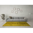 thumbnail image 3 of Ahgly Company Indoor Rectangle Oriental Yellow Industrial Area Rugs, 2' x 5', 3 of 4