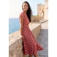 thumbnail image 5 of LASCANA Women's Belted Polka Dot Dress Buttons, 5 of 5