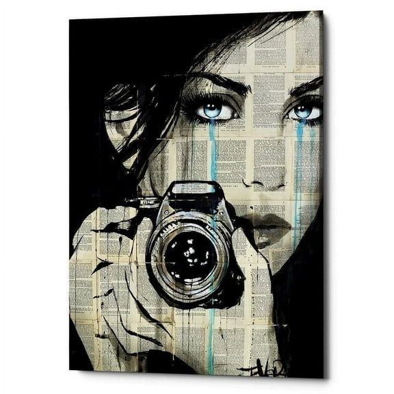 Epic Graffiti 'Caught' by Loui Jover, Canvas Wall Art, 26"x40"
