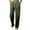 Olive Green, variant on Mens Loose Fit Sweatpants Drawstring Elastic Waist Gradient Color Casual Open Bottom Sweat Pants Olive Green