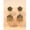 Multicolor-Gold 2 Bells 1228, variant on 3-Pair Multicolor Jhumka Tassel Drop Earrings Set